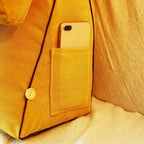Backrest Pillow for Bed – Support for Reading & TV | Compact Design