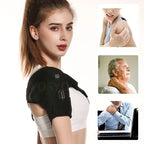 Heated Shoulder Support Belt | 3 Temperature Settings, USB Powered & Ideal for Cold and Warm Relaxation