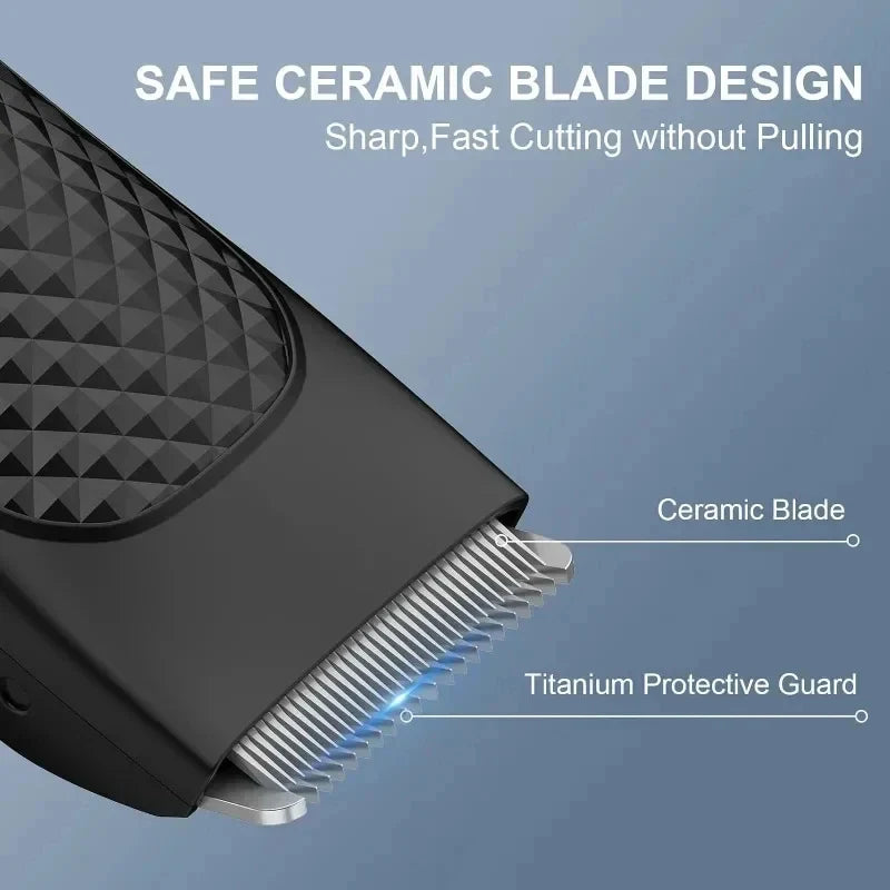Men's Electric Body Hair Trimmer | Waterproof, Rechargeable & Ideal for Groin, Underarm, and Body Grooming