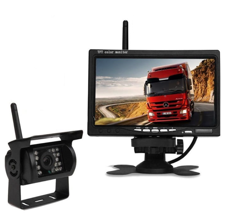 Wireless RV Backup Camera System | Waterproof, Wide-Angle & Automatic Recording for Safe Parking and Driving