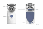 Portable Nebulizer | Compact, Lightweight & Silent for Asthma Relief and Respiratory Therapy at Home or Travel