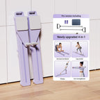 2-in-1 Ab & Ski Board | Core Sculpting, Resistance Bands & Compact Design for Home Gym Workouts