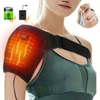 Heated Shoulder Support Belt | 3 Temperature Settings, USB Powered & Ideal for Cold and Warm Relaxation