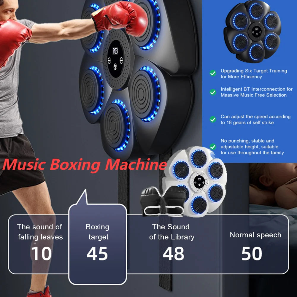 Boxing Reaction Wall Target – LED Light Target | Home Training Equipment
