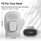 Hand Massager with Heat – Improves Circulation | Rechargeable 2000mAh