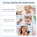 Ear Wax Removal Tool with Camera | 12MP HD Visual, Wi-Fi Connection & Safe for Adults and Kids