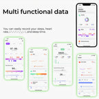 Smart Ring Activity Tracker – Sleep & Stress Monitoring | 24/7 Monitoring