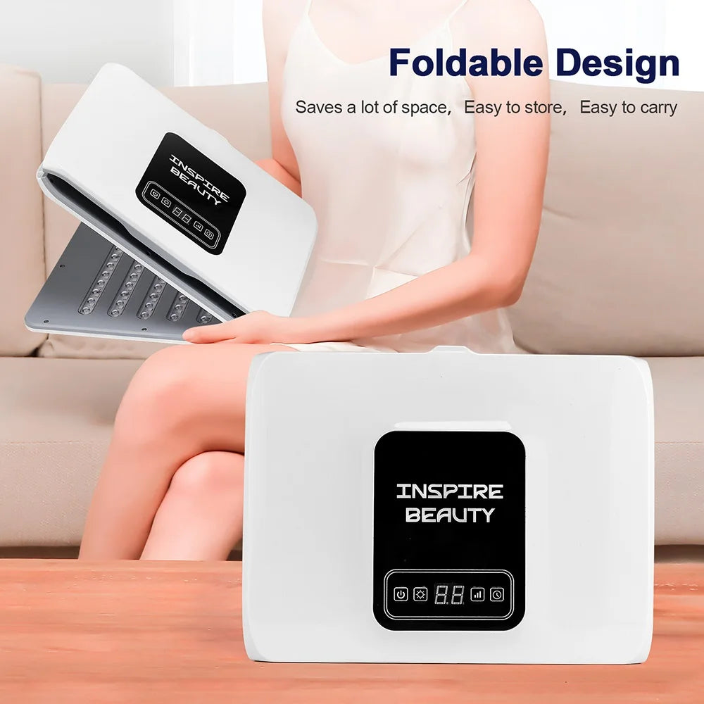 Professional LED Light Therapy Machine – 7 Modes | Foldable Design