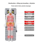 Vibrating Massage Mattress – Full Body Relaxation | Remote Operated