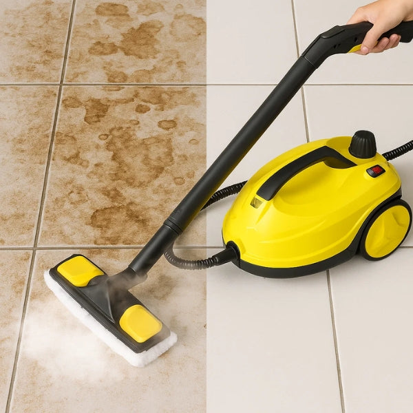Steam Cleaner for Home & Car - Multi-Purpose High-Pressure Cleaning Machine with Attachments for Upholstery & Hard Surfaces