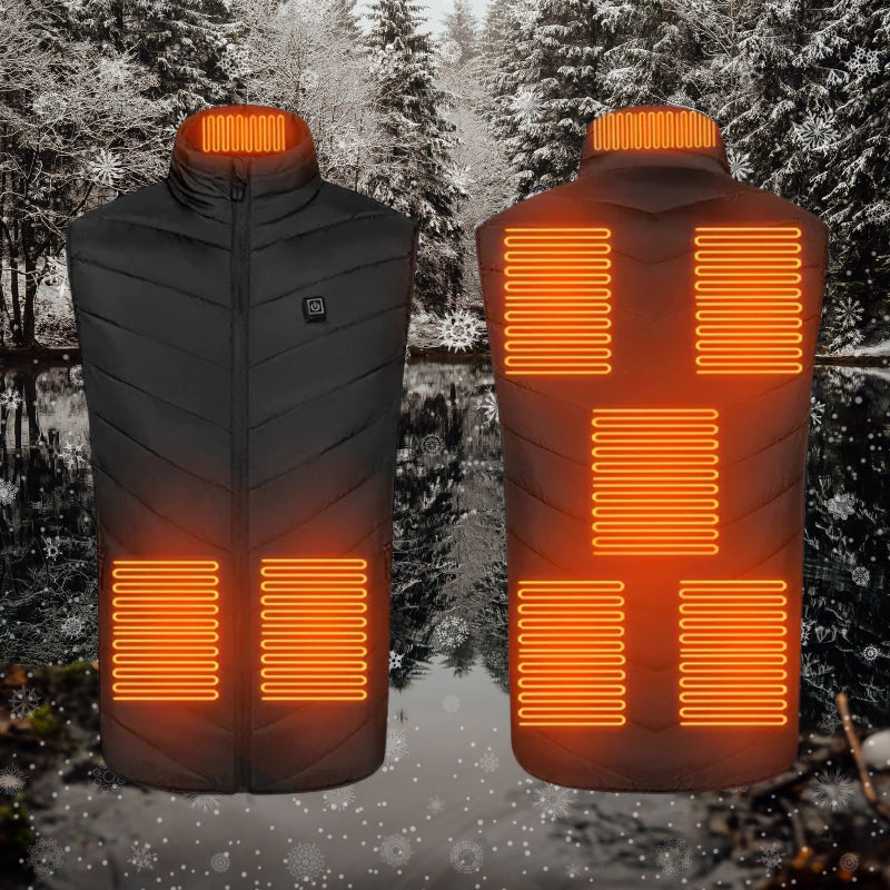 Heated Gilet | Lightweight, Water-Resistant & Adjustable Temperature for Outdoor Activities