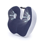 Memory Foam Seat Cushion | Adjustable Tailbone Relief & Posture Support for Office Chairs