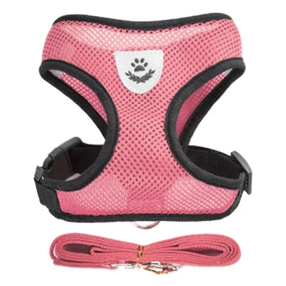 Cat Harness with Lead Leash Adjustable