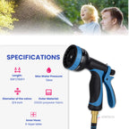 Expandable Garden Hose | Lightweight, Durable & Versatile for Watering, Car Washing, and Outdoor Cleaning