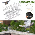 Stainless Steel Squirrel Spikes | Humane, Weather-Resistant Deterrent for Birds and Squirrels, Easy Installation