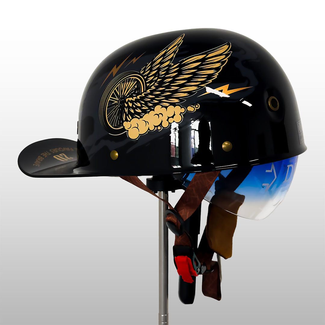 Motorcycle Helmet | DOT & ECE Certified, Lightweight ABS Shell & Breathable Comfort Liner for Urban Riding