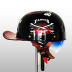 Motorcycle Helmet | DOT & ECE Certified, Lightweight ABS Shell & Breathable Comfort Liner for Urban Riding