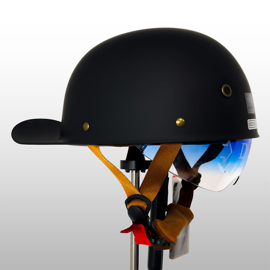 Motorcycle Helmet | DOT & ECE Certified, Lightweight ABS Shell & Breathable Comfort Liner for Urban Riding