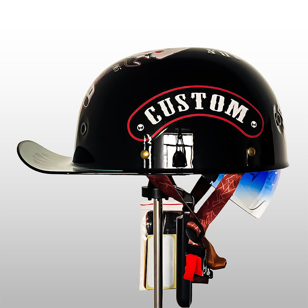 Motorcycle Helmet | DOT & ECE Certified, Lightweight ABS Shell & Breathable Comfort Liner for Urban Riding