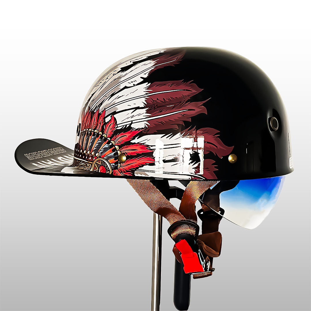 Motorcycle Helmet | DOT & ECE Certified, Lightweight ABS Shell & Breathable Comfort Liner for Urban Riding