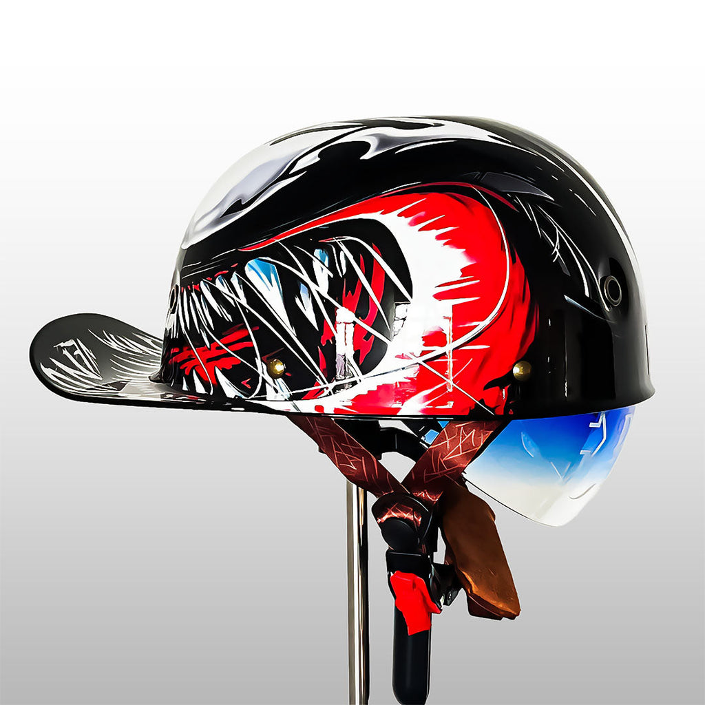 Motorcycle Helmet | DOT & ECE Certified, Lightweight ABS Shell & Breathable Comfort Liner for Urban Riding