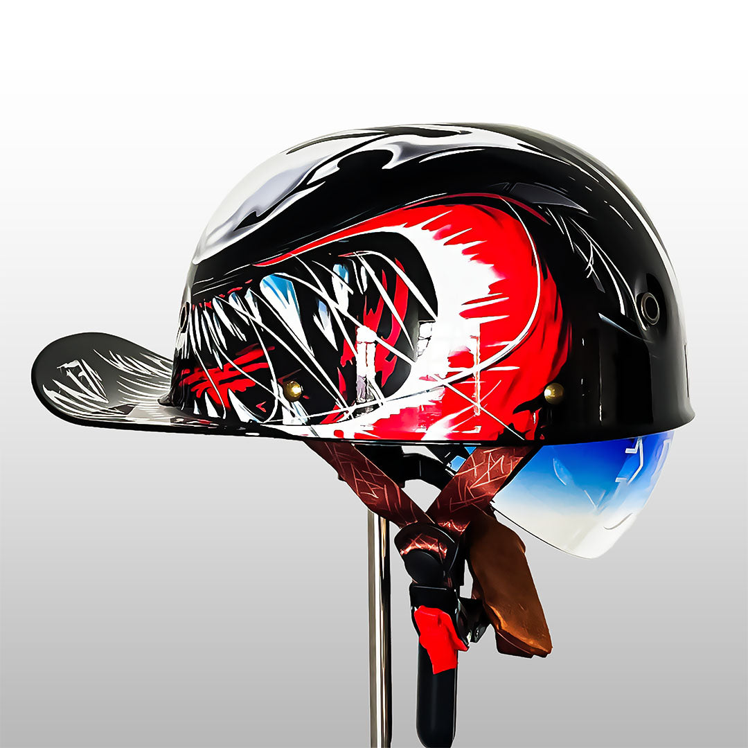 Motorcycle Helmet | DOT & ECE Certified, Lightweight ABS Shell & Breathable Comfort Liner for Urban Riding