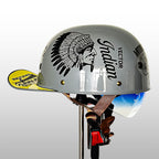 Motorcycle Helmet | DOT & ECE Certified, Lightweight ABS Shell & Breathable Comfort Liner for Urban Riding