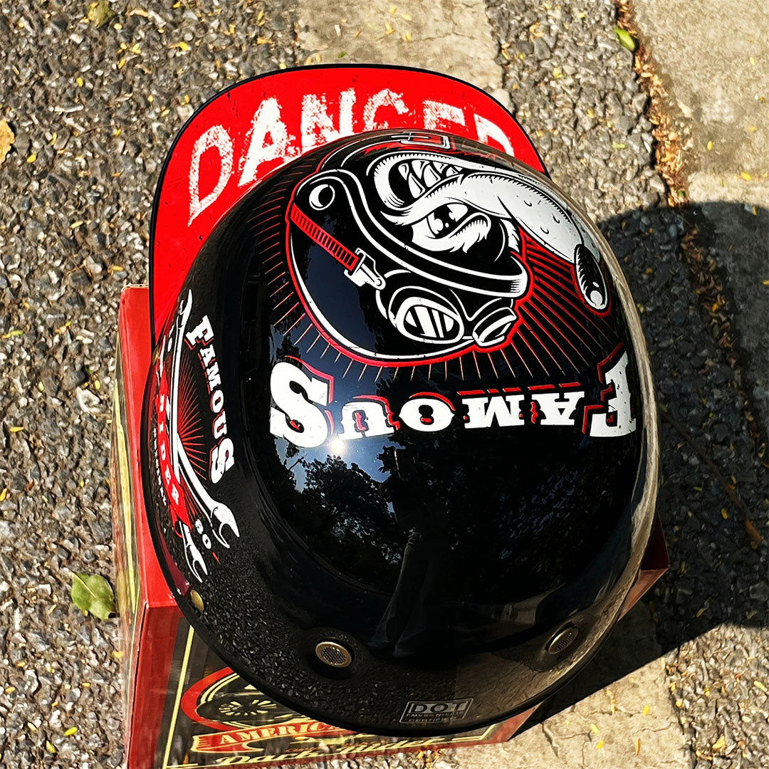 Motorcycle Helmet | DOT & ECE Certified, Lightweight ABS Shell & Breathable Comfort Liner for Urban Riding