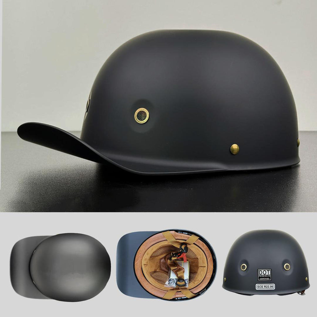 Motorcycle Helmet | DOT & ECE Certified, Lightweight ABS Shell & Breathable Comfort Liner for Urban Riding