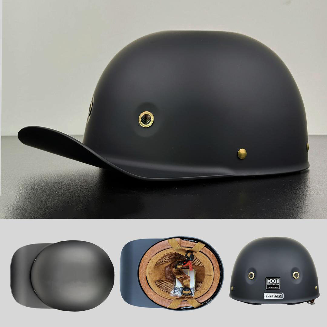 Motorcycle Helmet | DOT & ECE Certified, Lightweight ABS Shell & Breathable Comfort Liner for Urban Riding