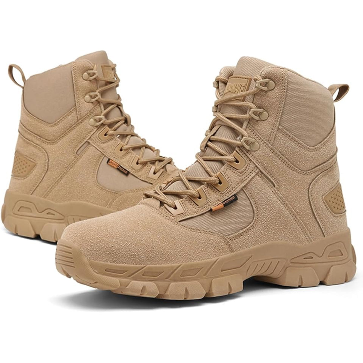 Men’s Tactical Boots – Lightweight Military Boots – Waterproof Winter Footwear – Motorcycle & Work Safety Shoes