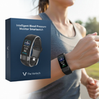 Intelligent Blood Pressure Monitor Smartwatch | EKG, Heart Rate & Sleep Tracker for Women, Waterproof & Comfortable