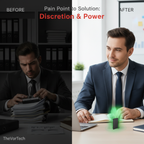 Voice Activated Mini Voice Recorder - Portable Digital Audio Recorder for Meetings, Lectures, and Interviews
