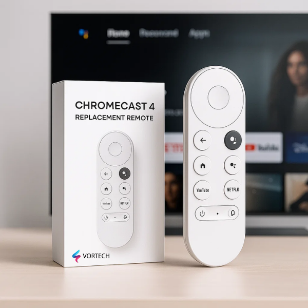Chromecast 4 Replacement Remote | Easy Navigation & Quick Access for Seamless Streaming Experience