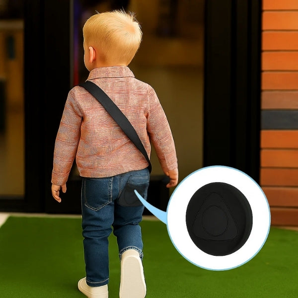 Child GPS Tracker with Real-Time Location | No Subscription, Waterproof & Lightweight Design for Everyday Safety