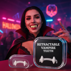 Retractable Vampire Fangs | Realistic Cosplay & Halloween Costume Teeth
