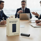 Voice-Activated Mini Recorder | 32GB Storage, 30-Hour Battery Life & Ideal for Meetings, Classes & Interviews