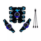 EMS Abs Stimulator | 10 Intensity Levels & 6 Modes for Full-Body Workouts at Home or On-the-Go