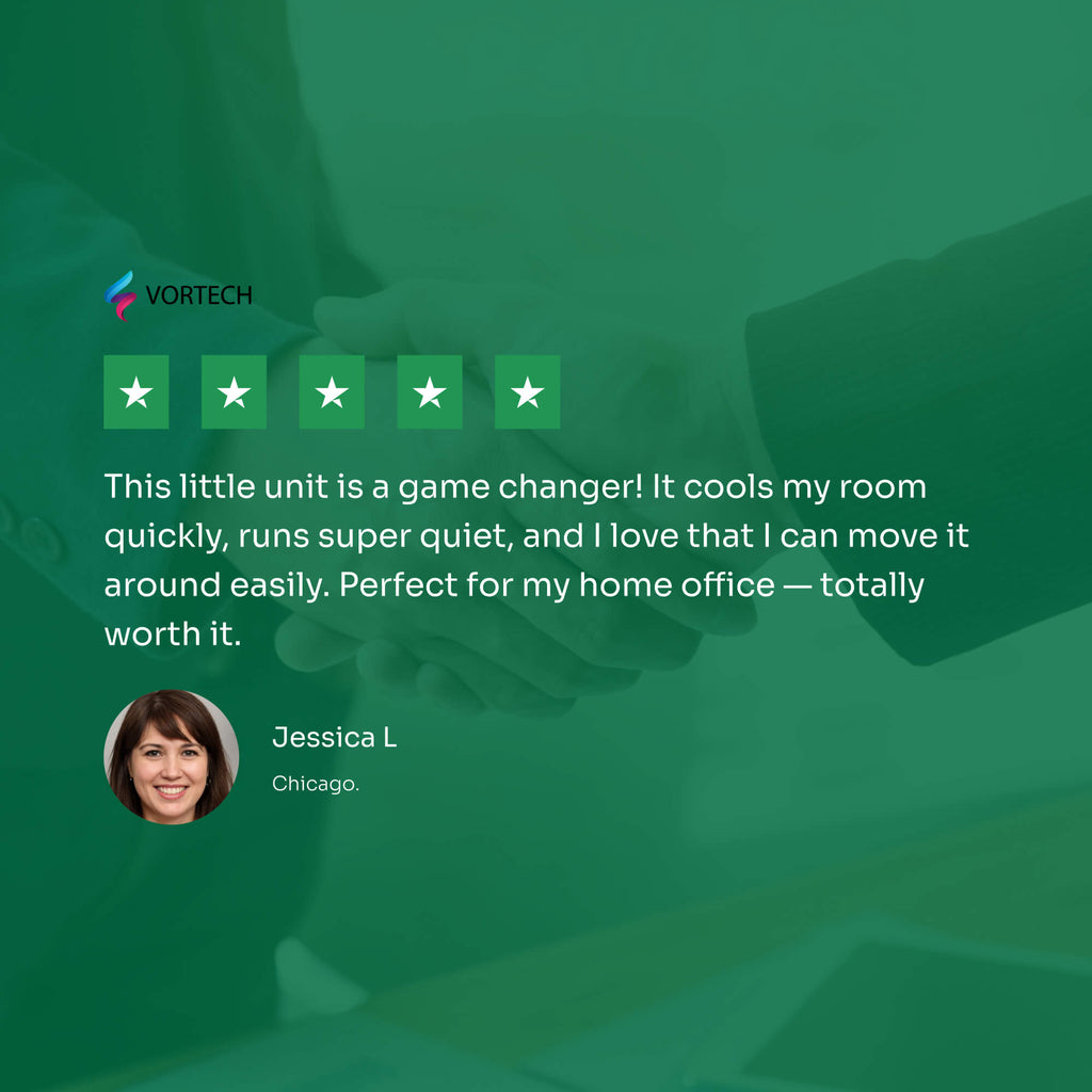 Portable Air Conditioner Stand Up Unit | Windowless, Energy Efficient & Ideal for Home Office and Dormitory Use