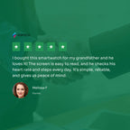 Kore Smartwatch | Heart Rate Monitoring, IP67 Waterproof & Ideal for Seniors' Health Tracking