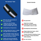 Back Support Belt | Doctor-Backed, Adjustable & Lightweight for Sciatica Relief and Daily Comfort