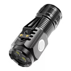 Mini Rechargeable Flashlight with 5 Modes | Super Bright 3-LED Design, Waterproof & Pocket-Sized for Emergency or Outdoor Use