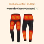 Heated Base Layer Pants | USB-Powered, Adjustable Heat & Comfortable for Men and Women in Cold Weather