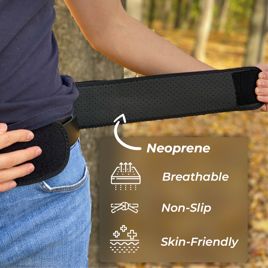 Back Support Belt | Doctor-Backed, Adjustable & Lightweight for Sciatica Relief and Daily Comfort