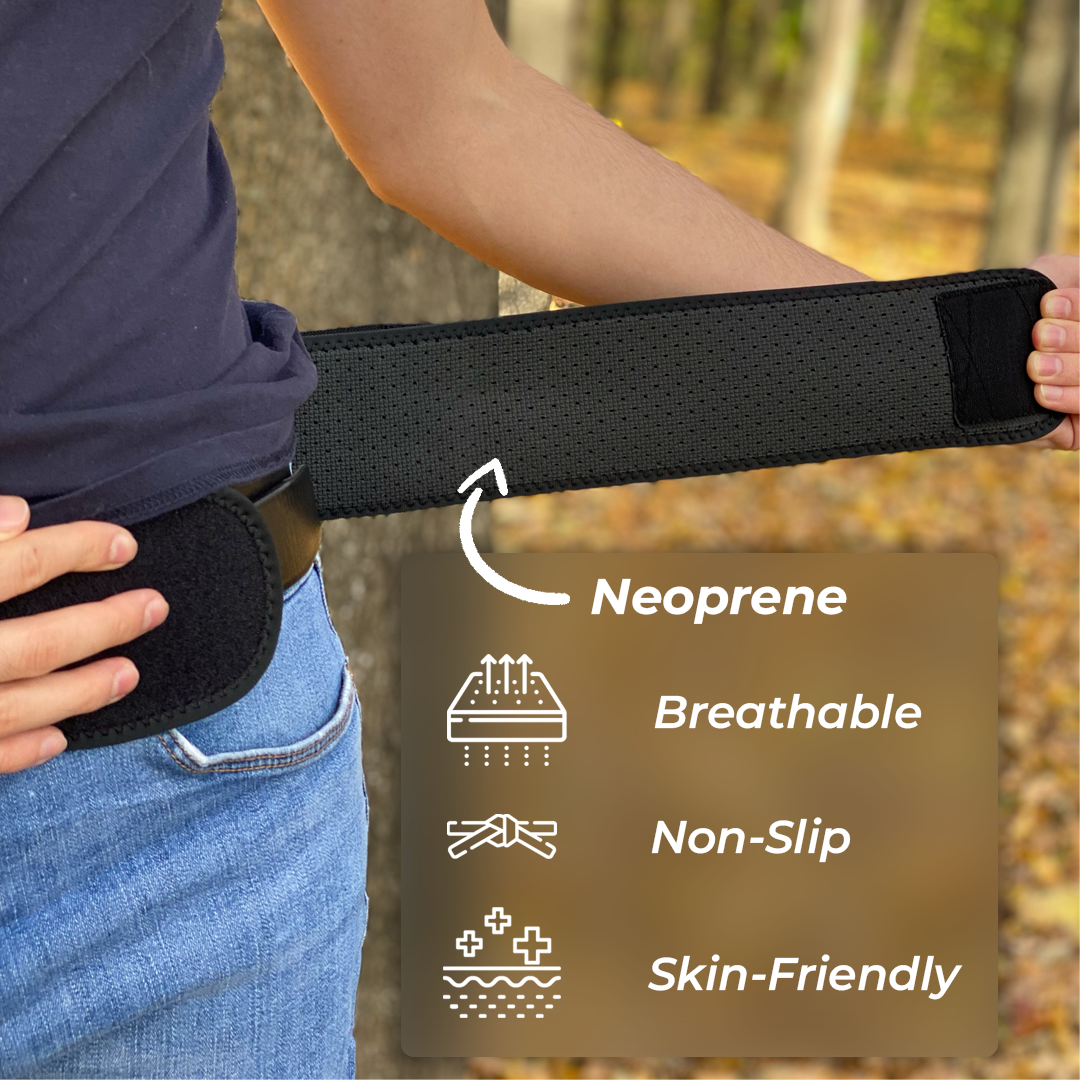 Back Support Belt | Doctor-Backed, Adjustable & Lightweight for Sciatica Relief and Daily Comfort