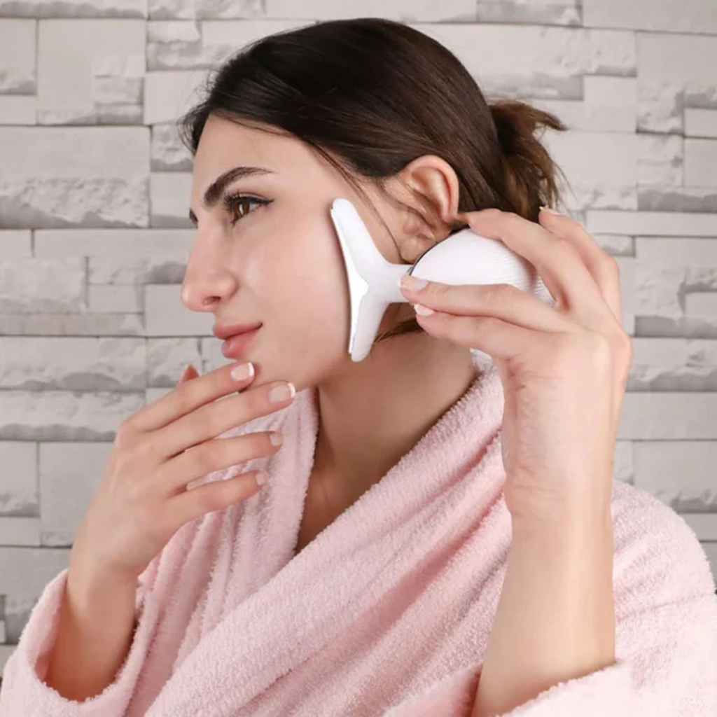 LED Light Facial & Neck Sculptor | 7-in-1 Anti-Aging Device for Firming, Lifting & Smoothing Skin at Home