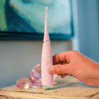 Ultrasonic Plaque Remover | High-Frequency Vibration, Waterproof & Portable for Home Dental Care