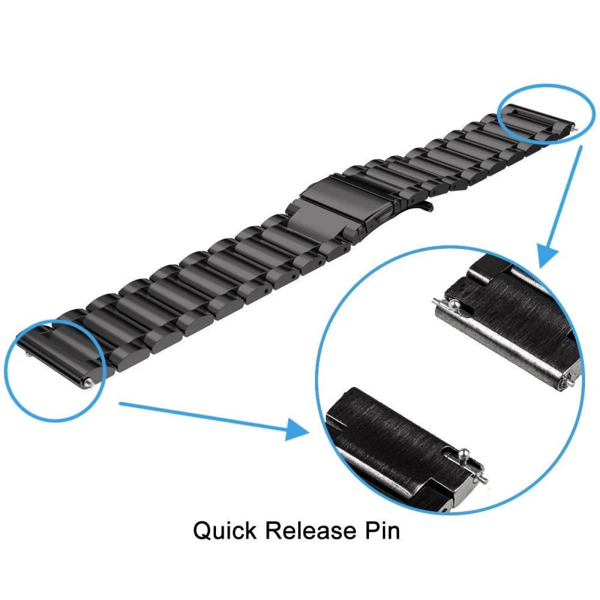 Stainless Steel Watchband for Smart Watches