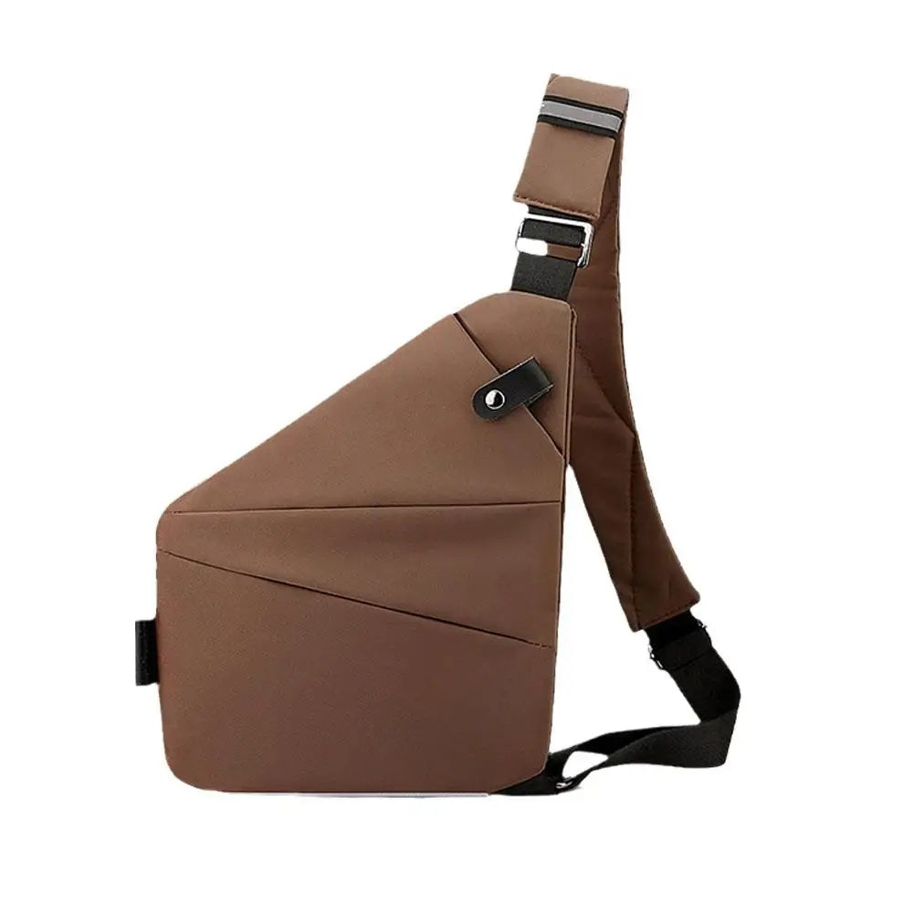 Men’s Anti-Theft Crossbody Chest Bag | Compact, Water-Resistant Design for Travel and Outdoor Adventures