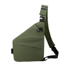Men’s Anti-Theft Crossbody Chest Bag | Compact, Water-Resistant Design for Travel and Outdoor Adventures